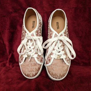 Micheal Michael Kors Tan/White Sneakers